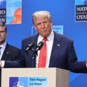Peach Papa Trump Uses Usher Song In Lame NATO Recap Video, Social Media Demands Cease & Desist