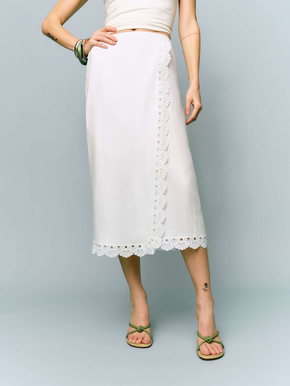 Felicity Linen Skirt
