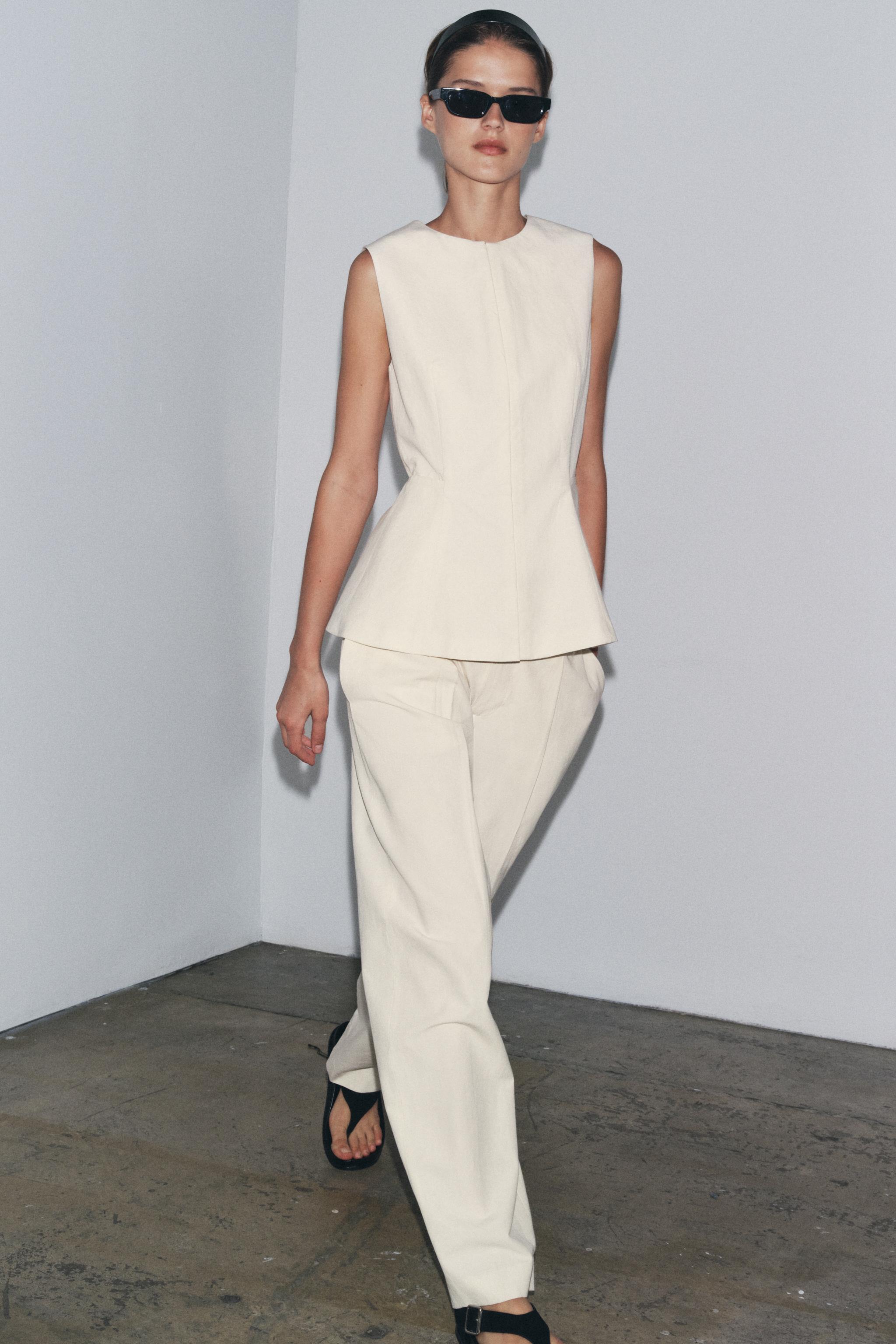 Zw Collection Peplum Top