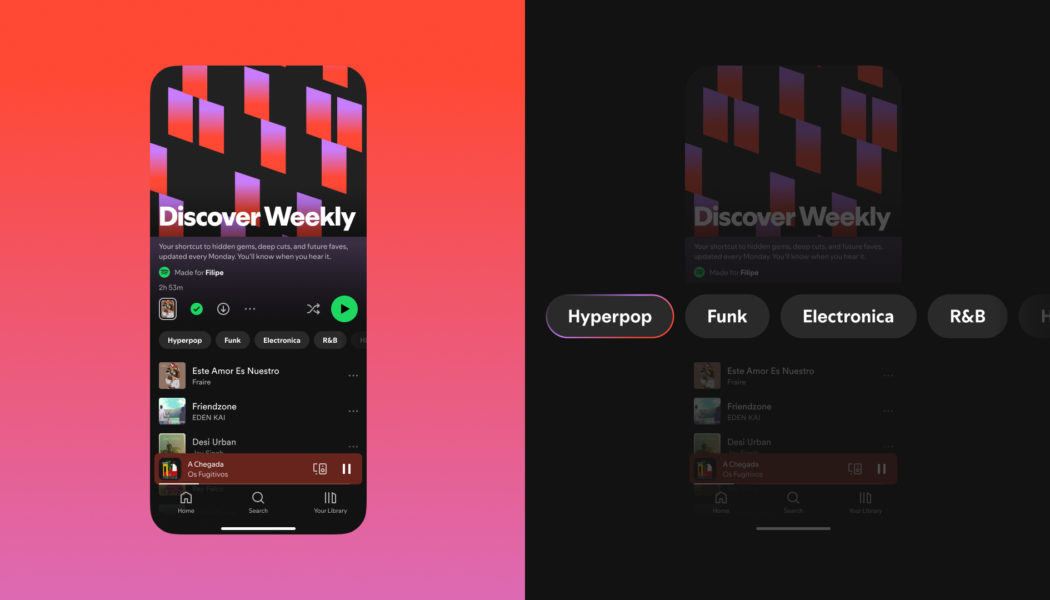 Spotify will let users personalize the genre of Discover Weekly playlists