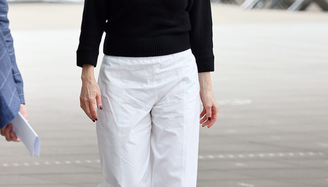 Spotted in London: The Dressy Sandal Trend to Wear With Pants Instead of Ballet Flats RN