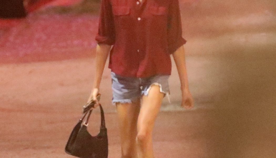 Spotted in Los Angeles: The Coolest Shoes to Wear With Denim Shorts This Season