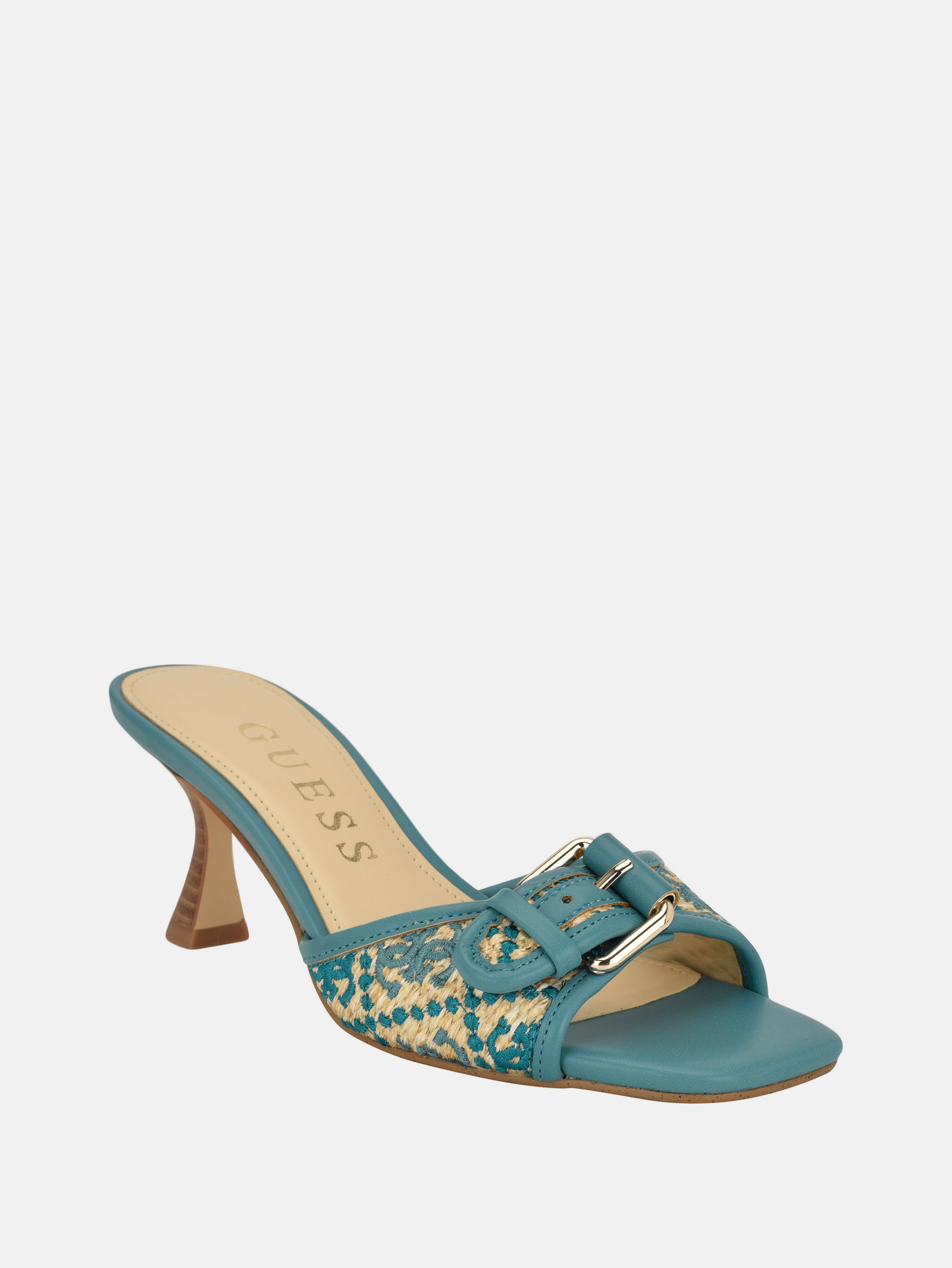 Dista Straw Kitten Heels