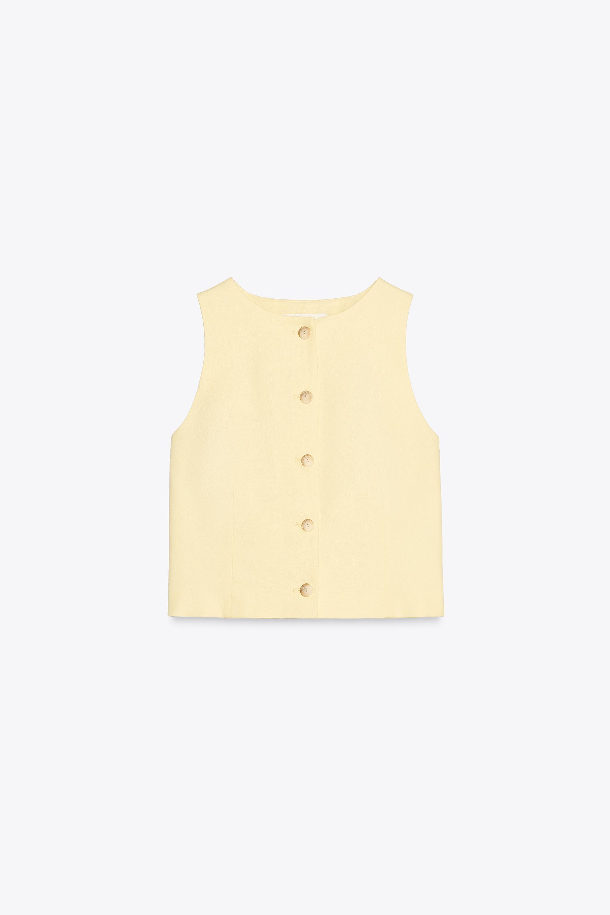 Linen Vest