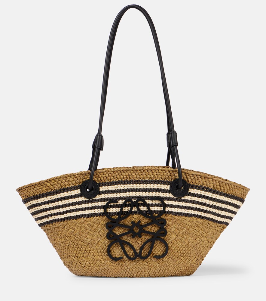 Paulas Ibiza Anagram Small Basket Bag
