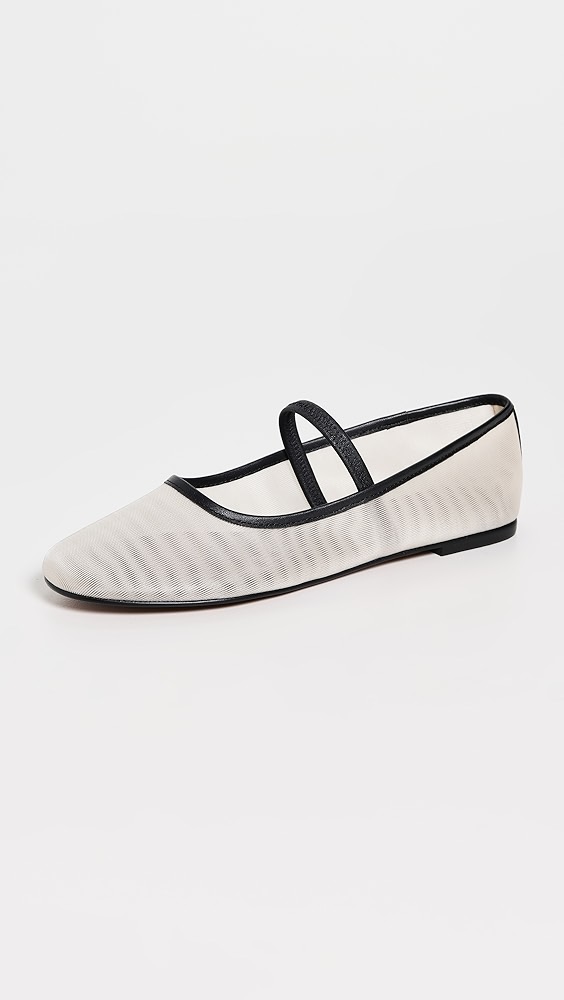 Madewell the Greta Ballet Flats in Mesh
