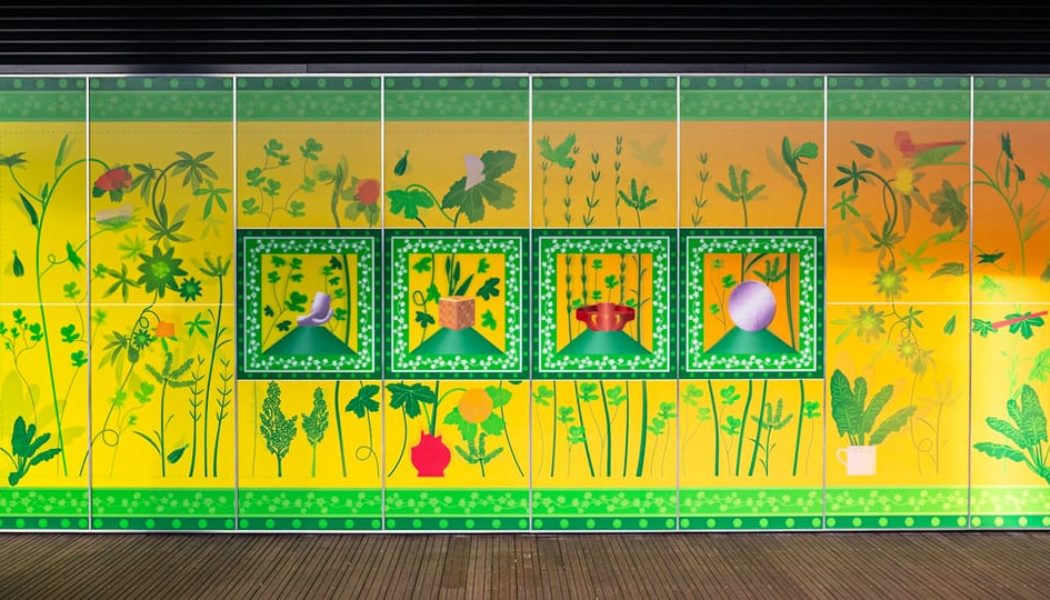 Yinka Ilori Launches London's Fulham Pier with '100 Found Objects' Installation