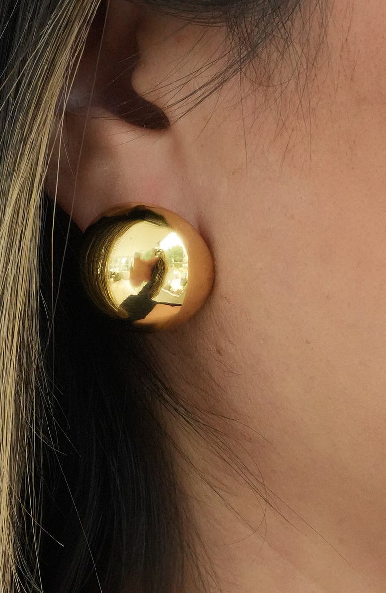 Hemisphere Stud Earrings