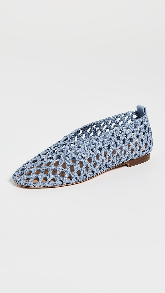 Mansur Gavriel Woven Ballerina Flats