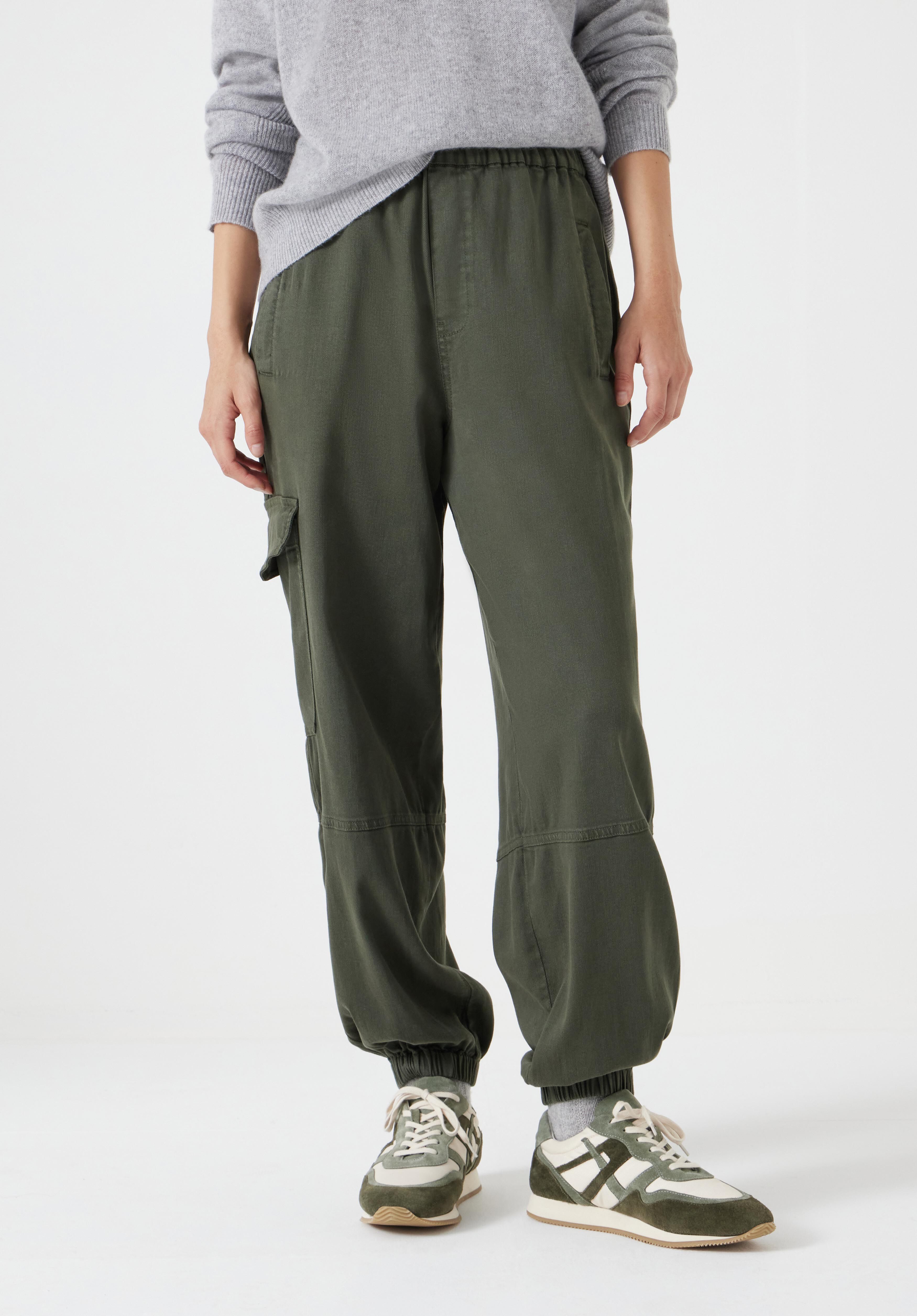 Ava Washed Cargo Trousers