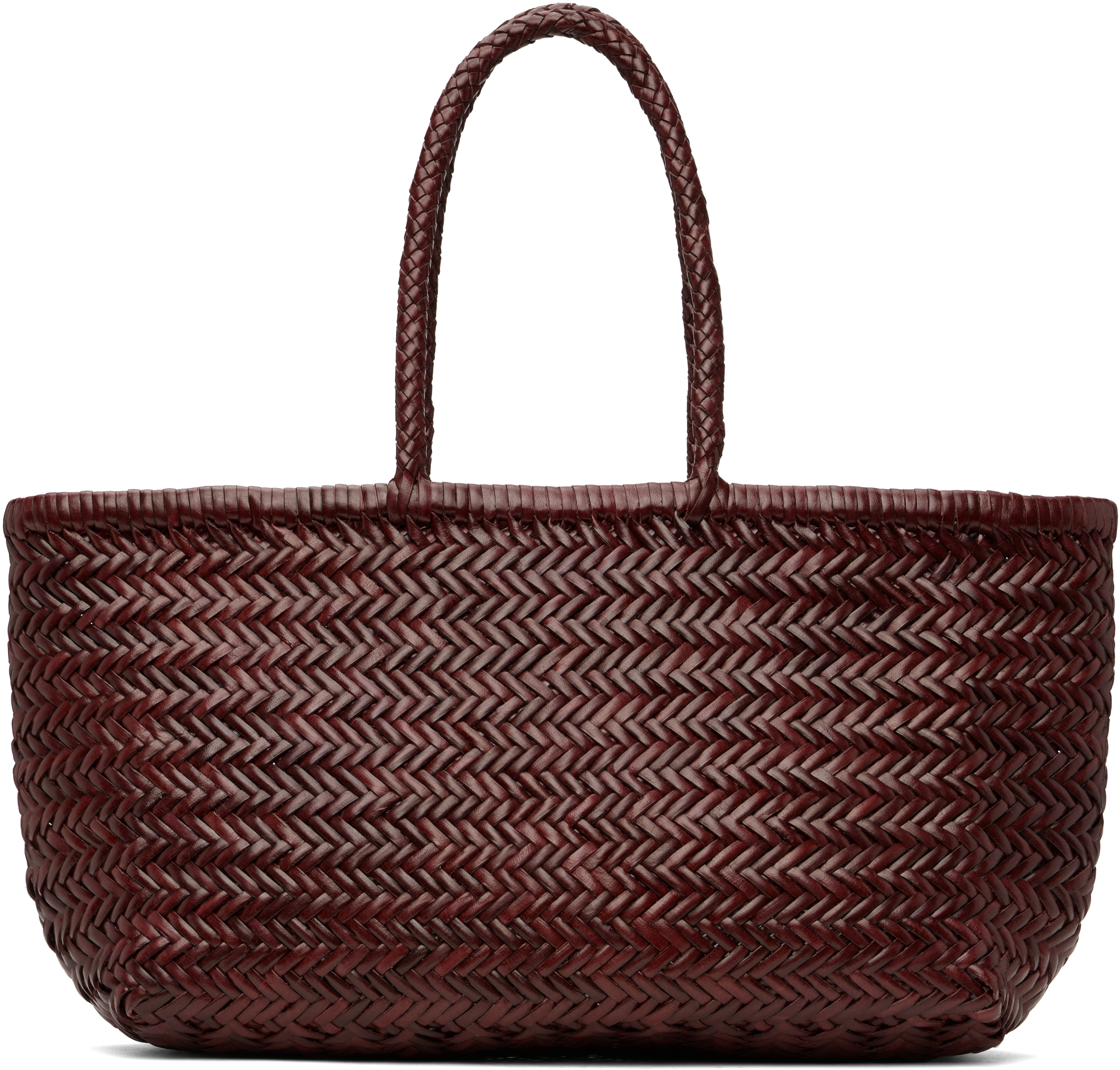 Burgundy Triple Jump Big Tote