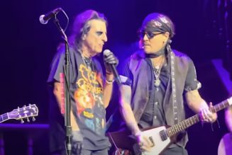 Alice Cooper Joined by Johnny Depp for "Paranoid" in Tribute to Ozzy Osbourne