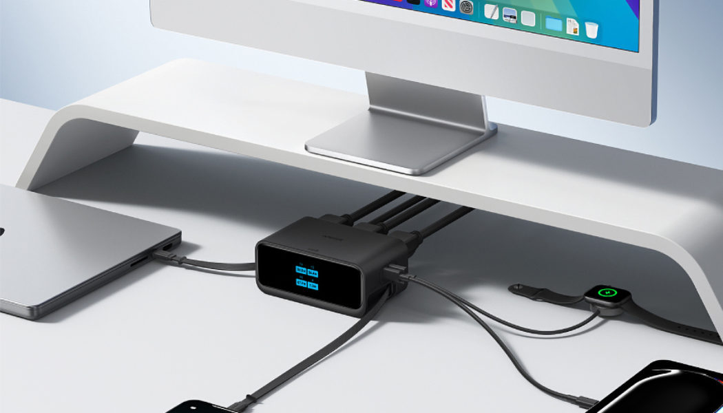 Anker’s new charging station battles desktop clutter with two retractable USB-C cables