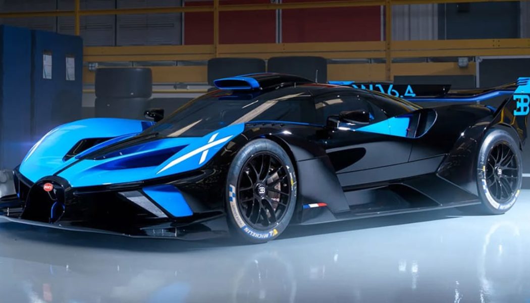 Bugatti Bolide Chassis 001 Heads to Auction