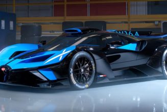 Bugatti Bolide Chassis 001 Heads to Auction