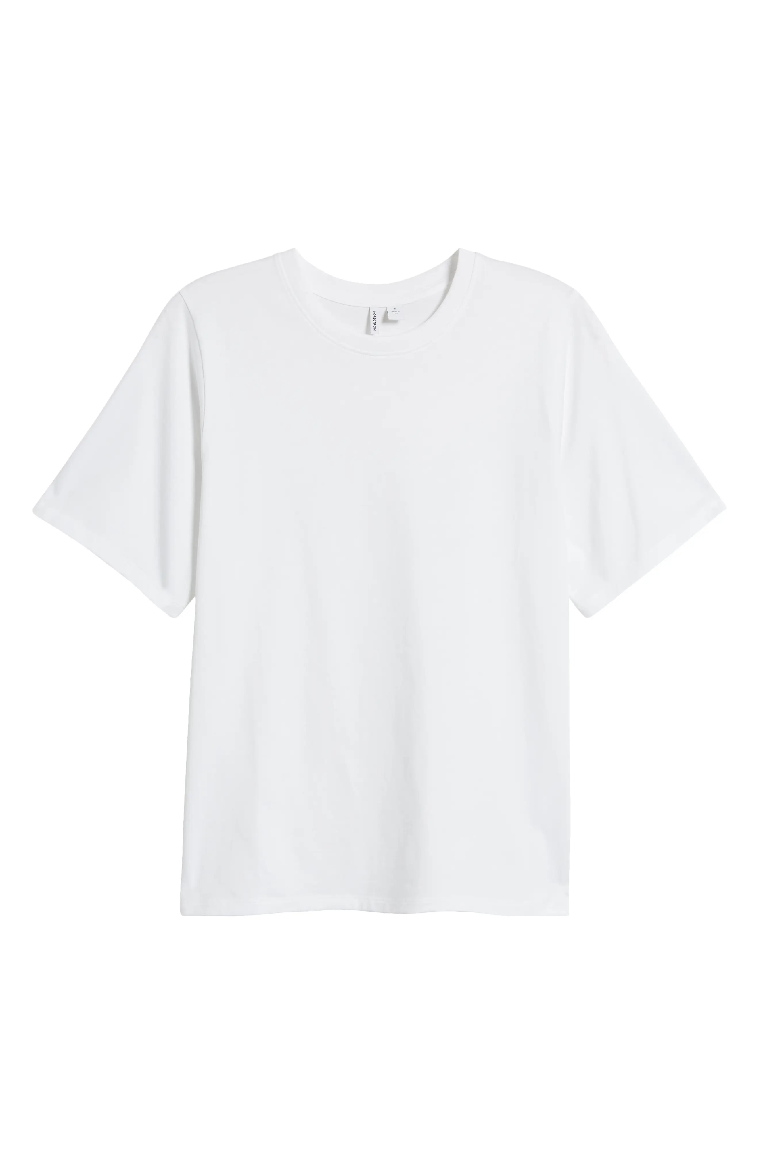 Relaxed Fit Pima Cotton Crewneck T-Shirt