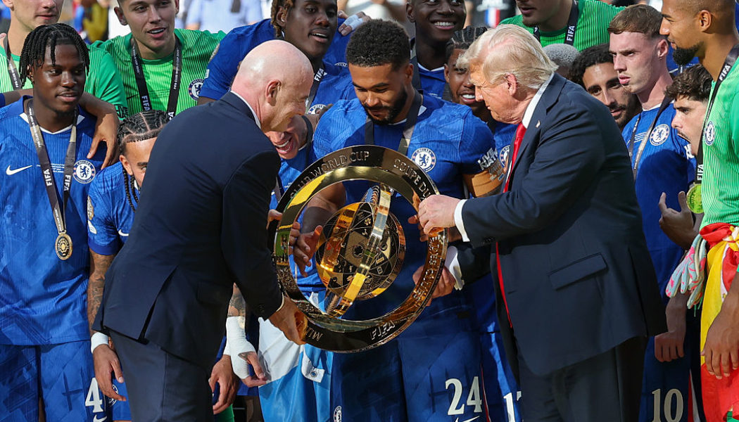 Club World Cup Winners Stunned Over Sharing Stage With President Trump