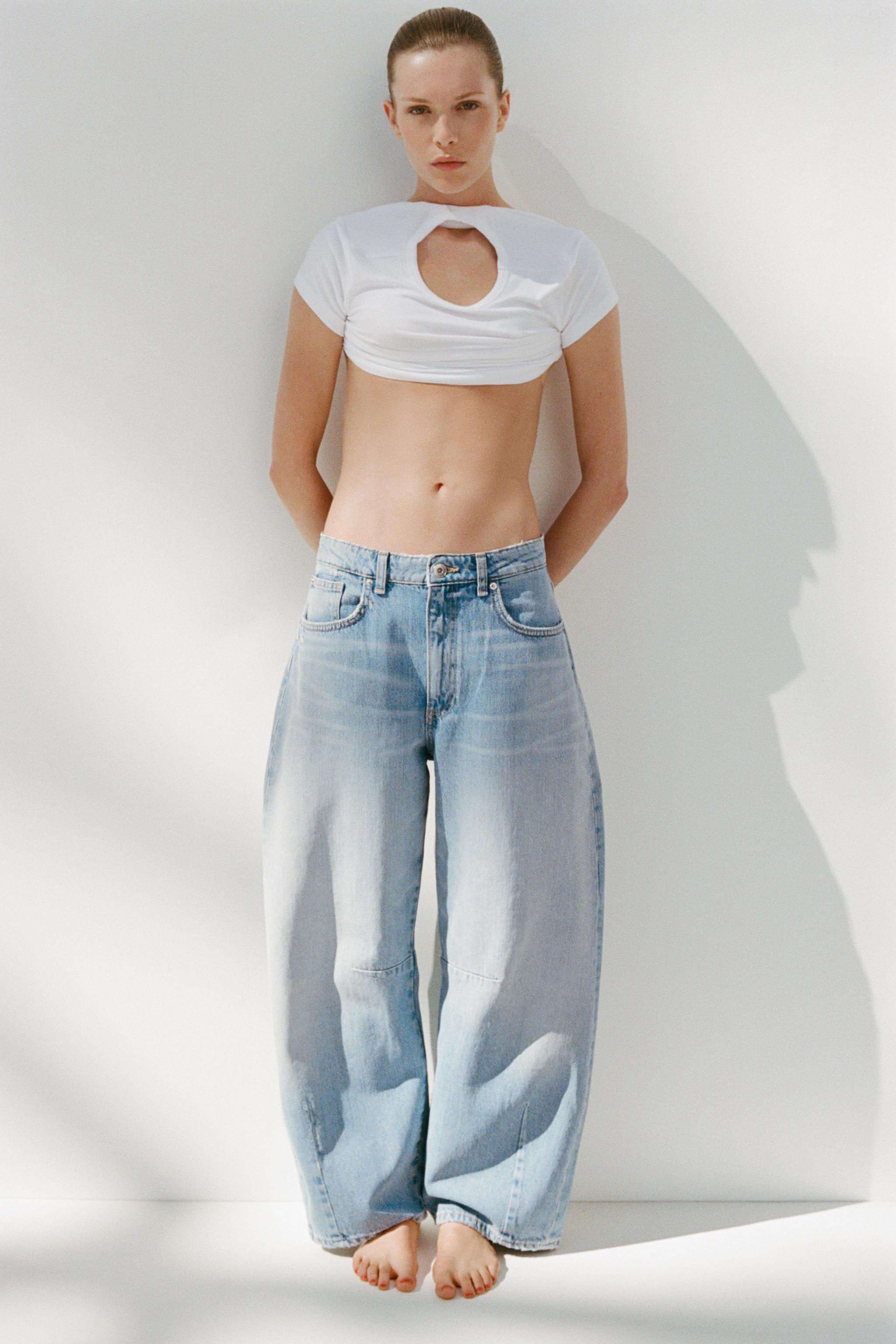 Trf Baggy Balloon Mid-Waist Jeans