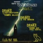Drake to Headline Wireless Festival 2025 in London » NaijaTunez - No. 1 Platform For Latest Naija Music & Videos