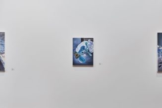 Dre Wilkin Inverts Paintings in 'When the Air is Blue'