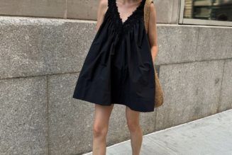 Fashion People Are Already Wearing Their Summer Minidresses With Autumn's New Shoe Trends