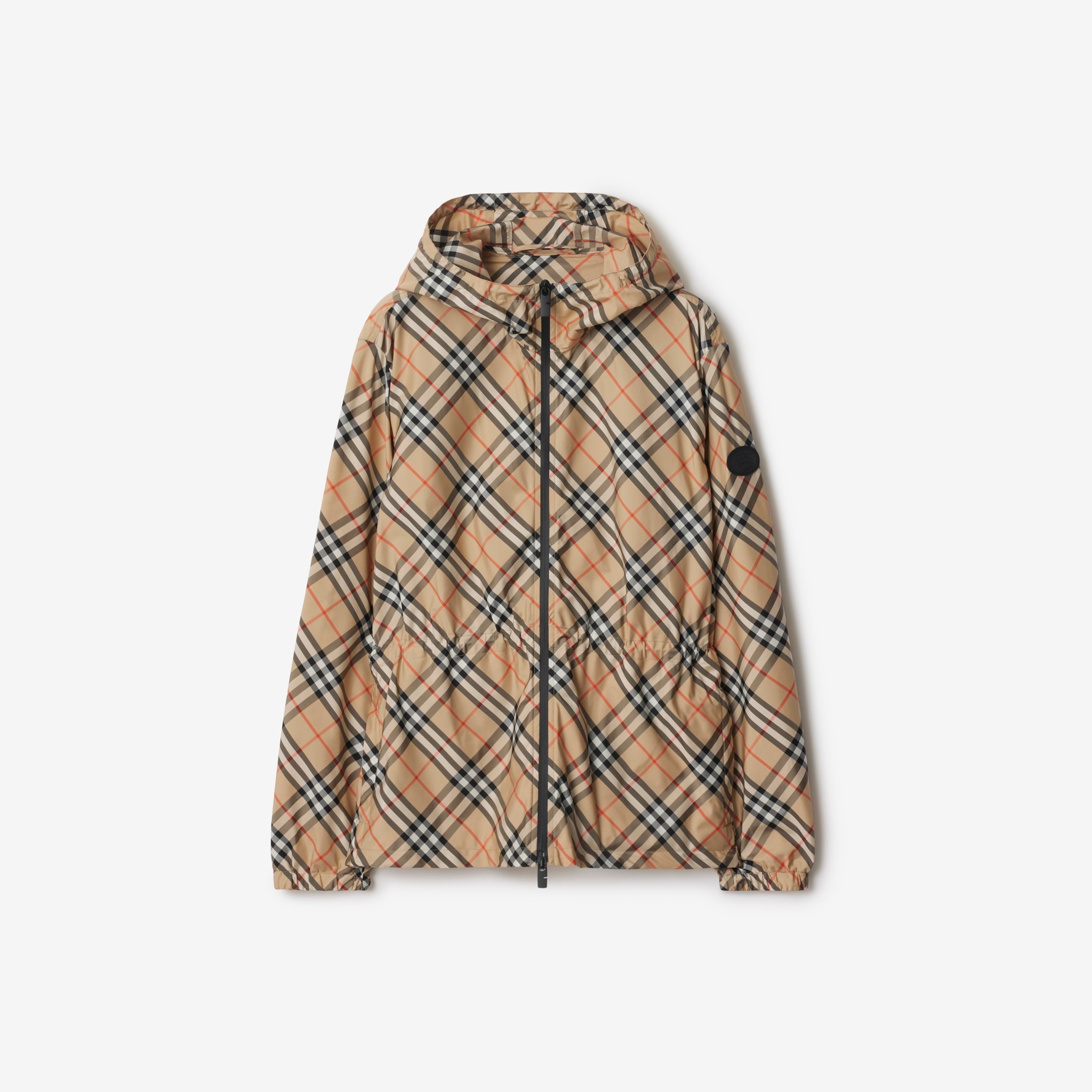 Burberry, Check Lightweight Jacket in Sand 