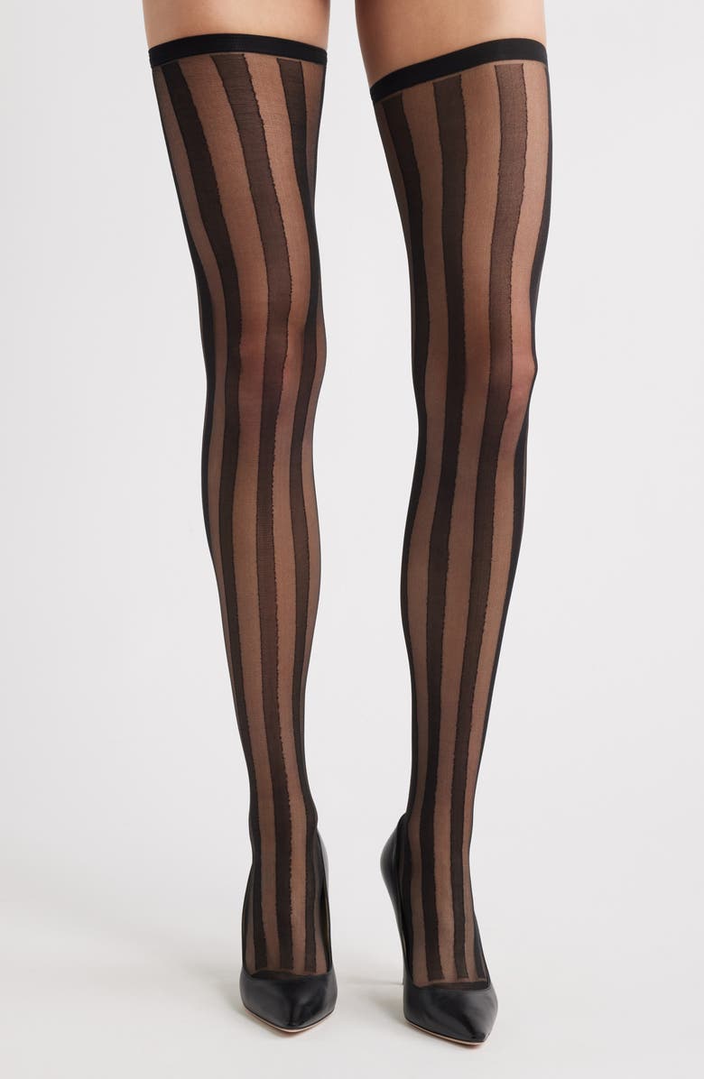 Crye Stripe Thigh-High Socks
