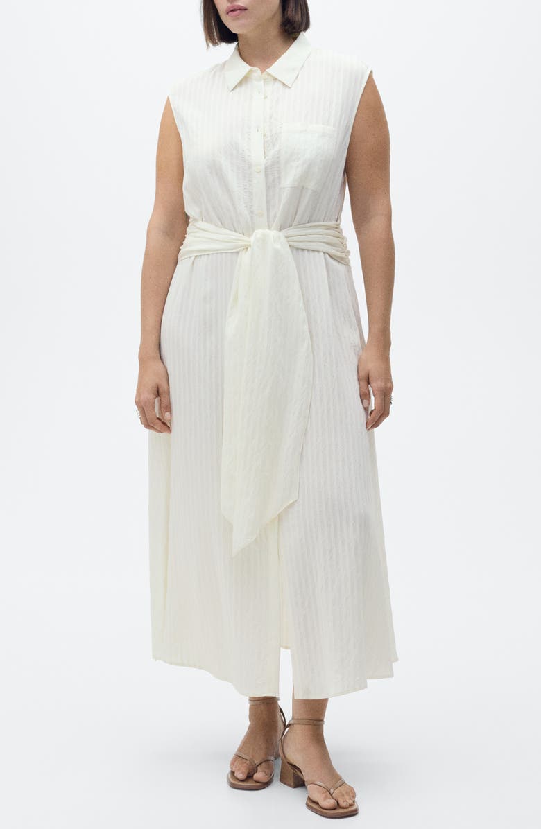 Sero Sleeveless Shirtdress