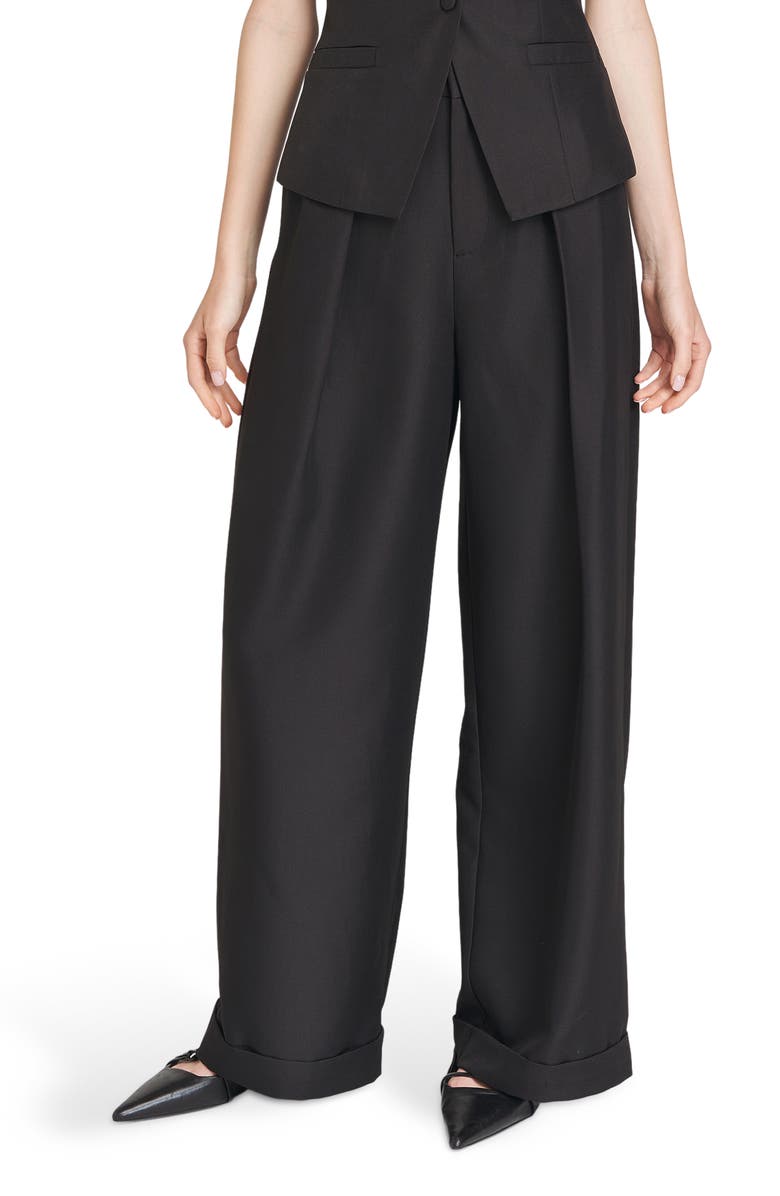 Maddox Pleated Cuff Trousers