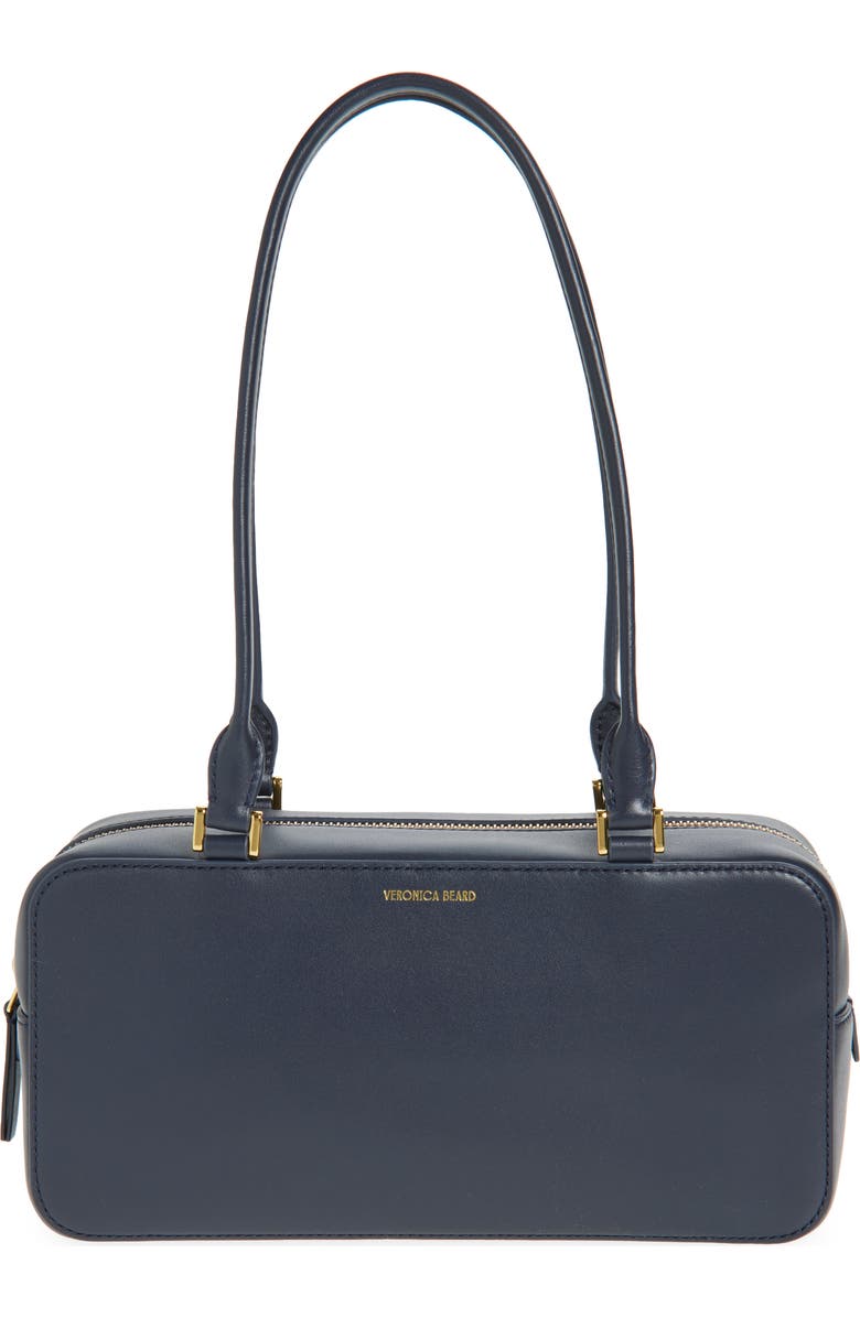 Boxy Leather Shoulder Bag