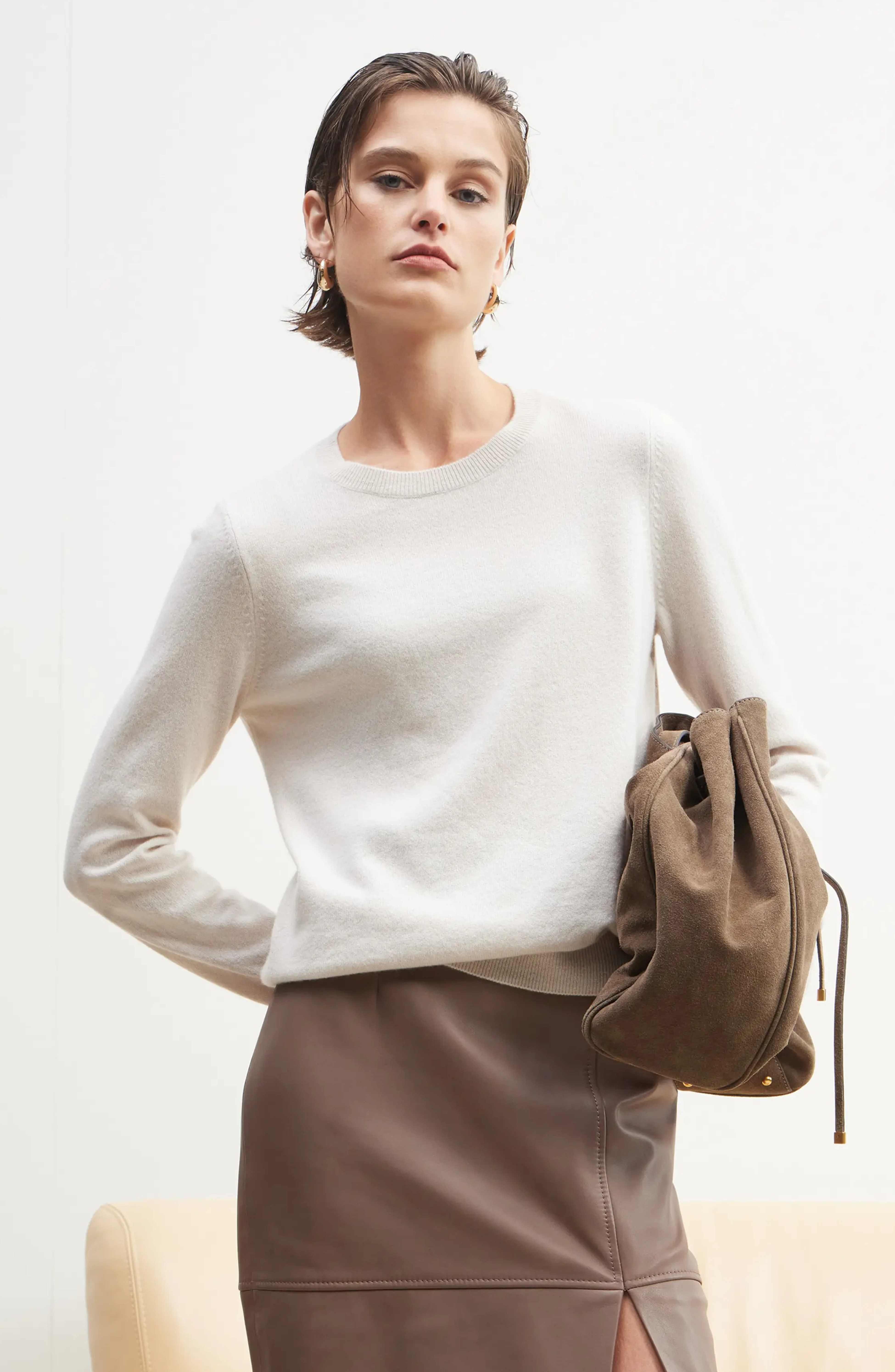 Nordstrom, Crewneck Cashmere Sweater