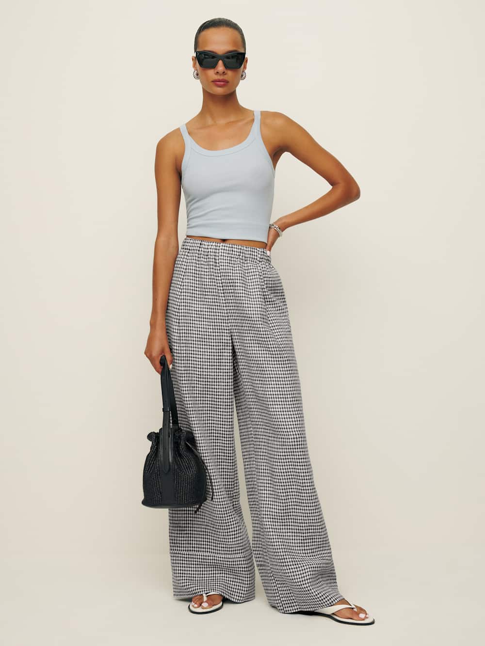 Fernando Linen Wide Leg Pant