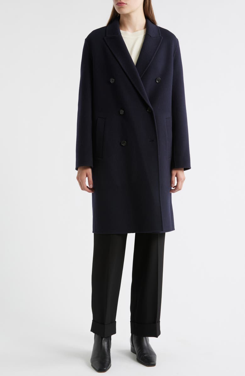 Double Breasted Wool & Cashmere Coat