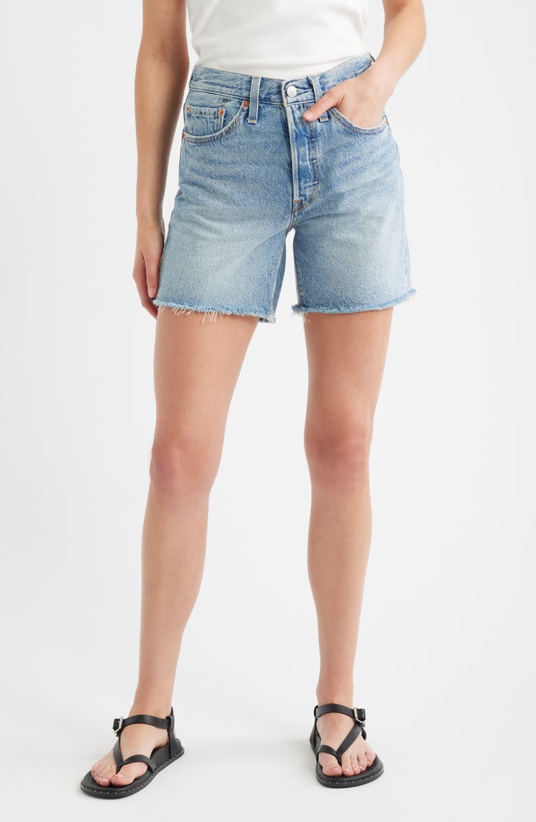 501® Mid Thigh Denim Cutoff Shorts