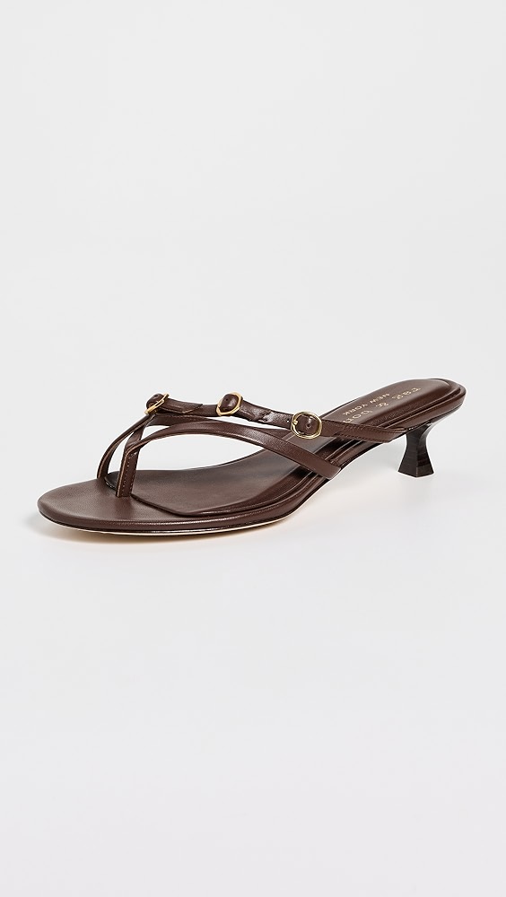 Rag & Bone Sammie Buckle Kitten Heels