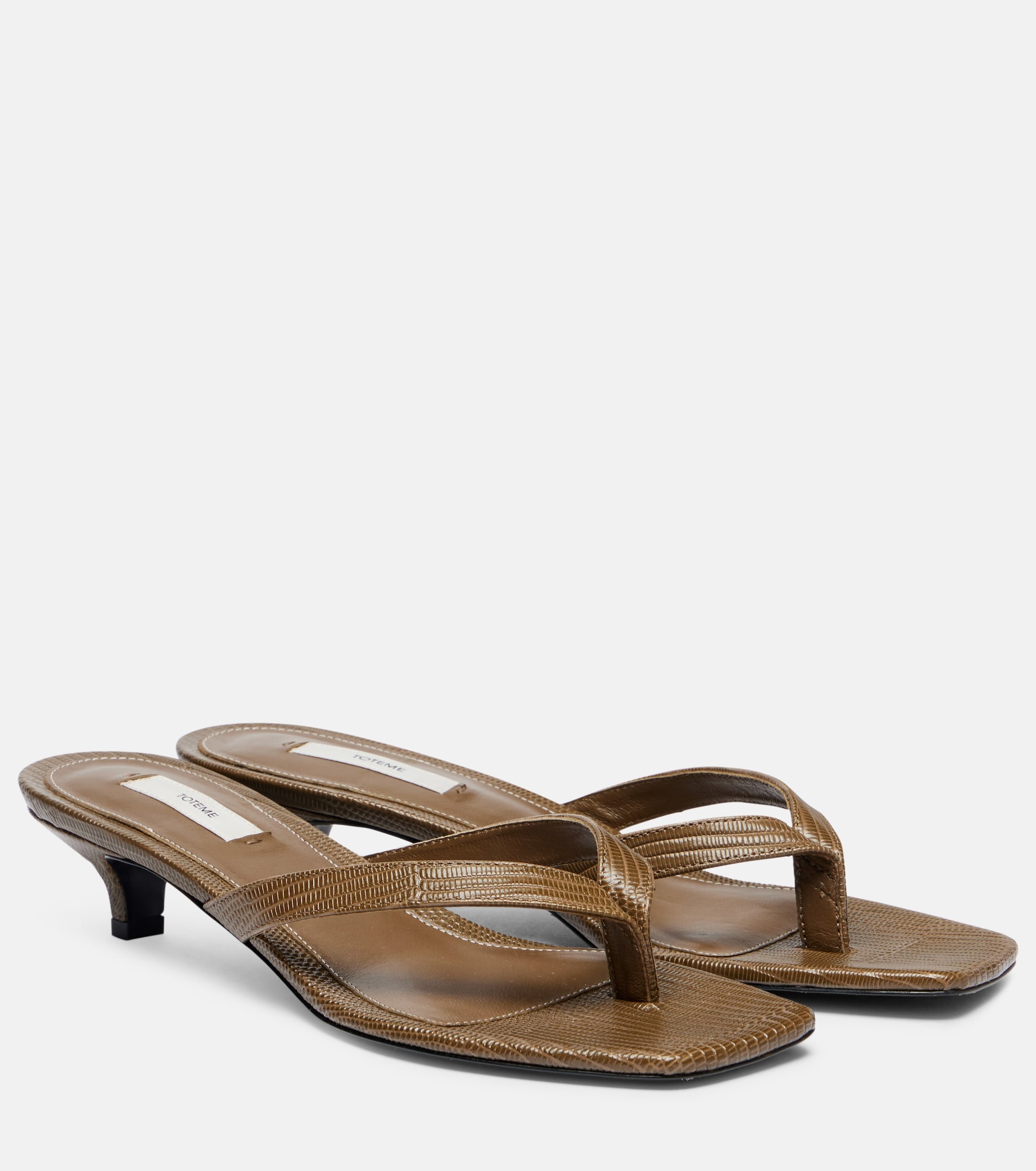 Toteme, Leather Thong Sandals