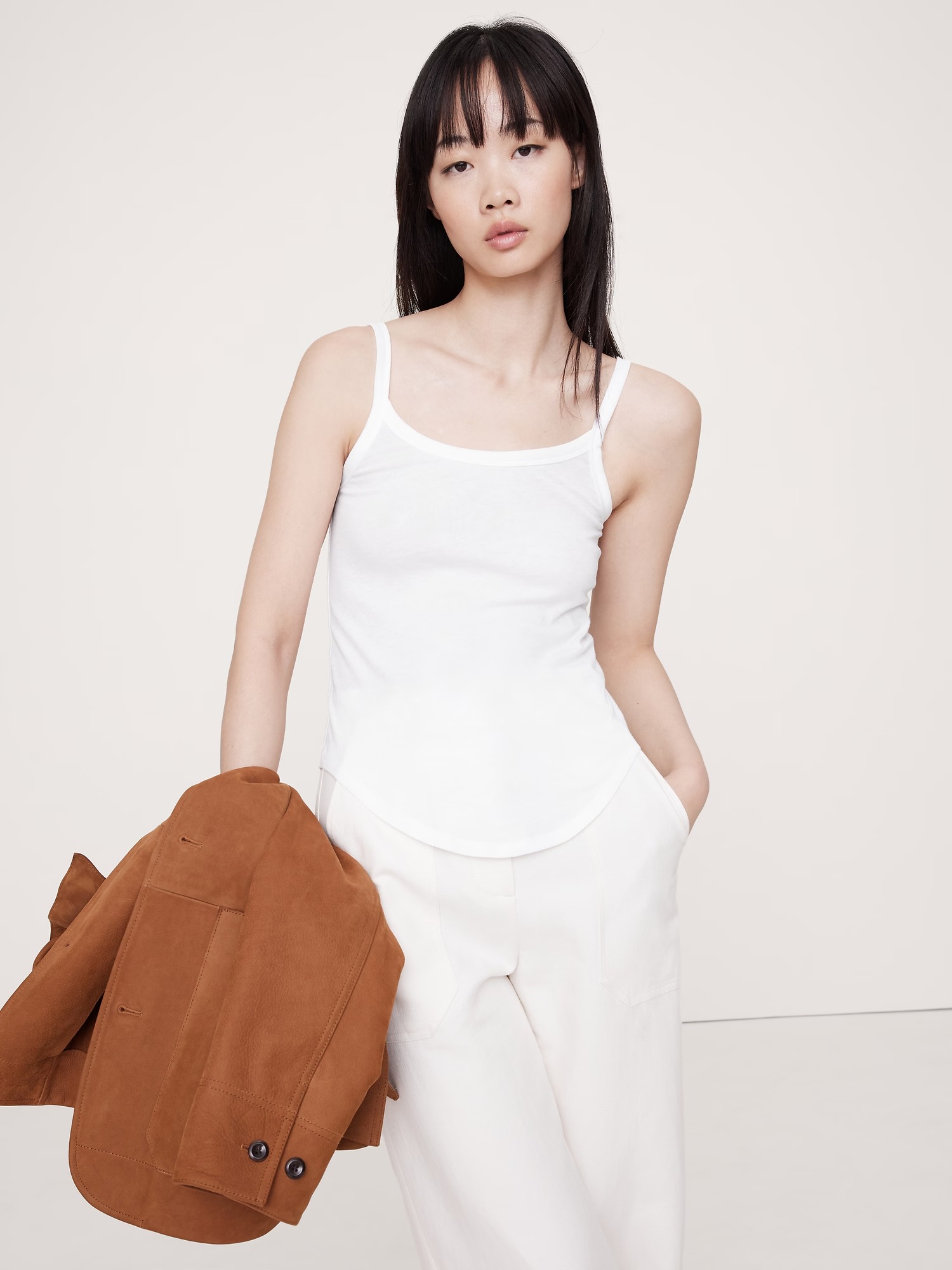 Banana Republic, Cotton-Silk Tank