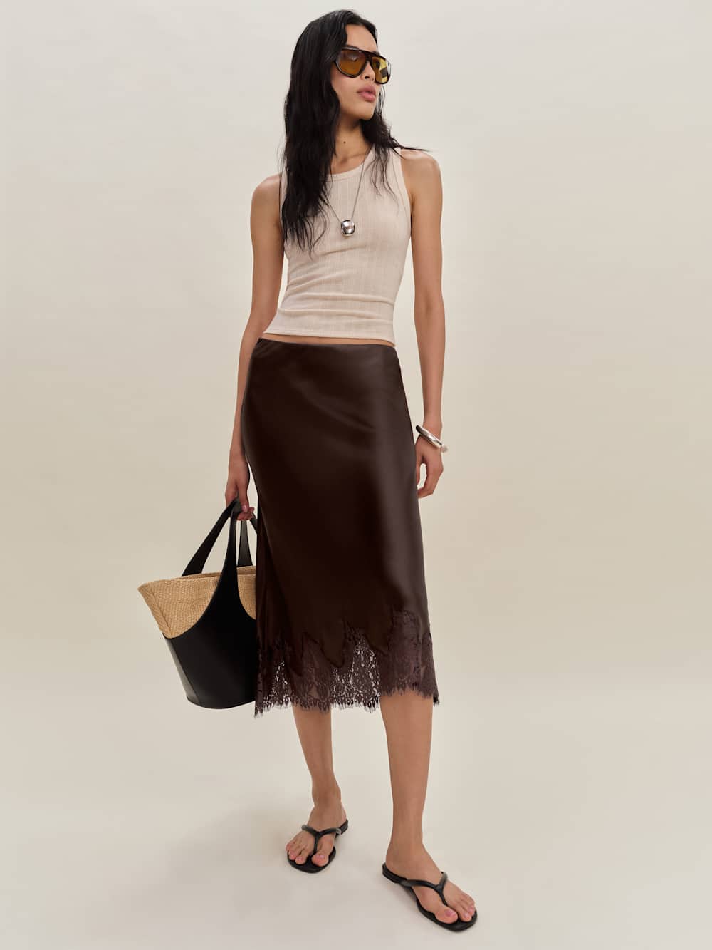 Carolina Silk Skirt