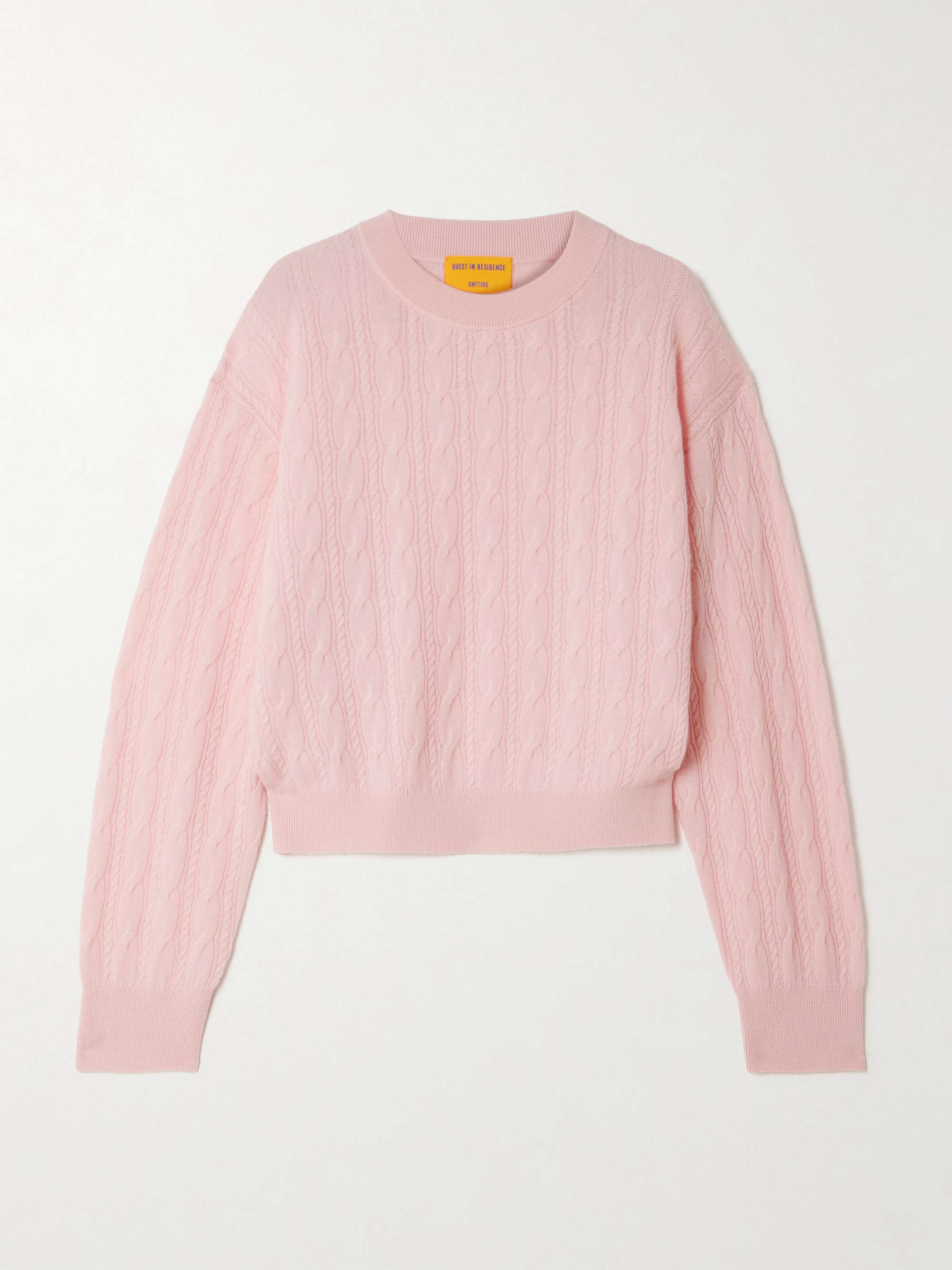 Cable-Knit Cashmere Sweater