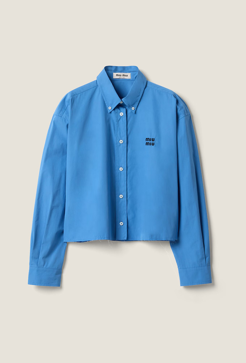 Miu Miu, Poplin Shirt