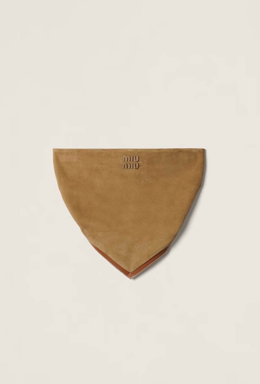 Miu Miu, Suede Bandana Top