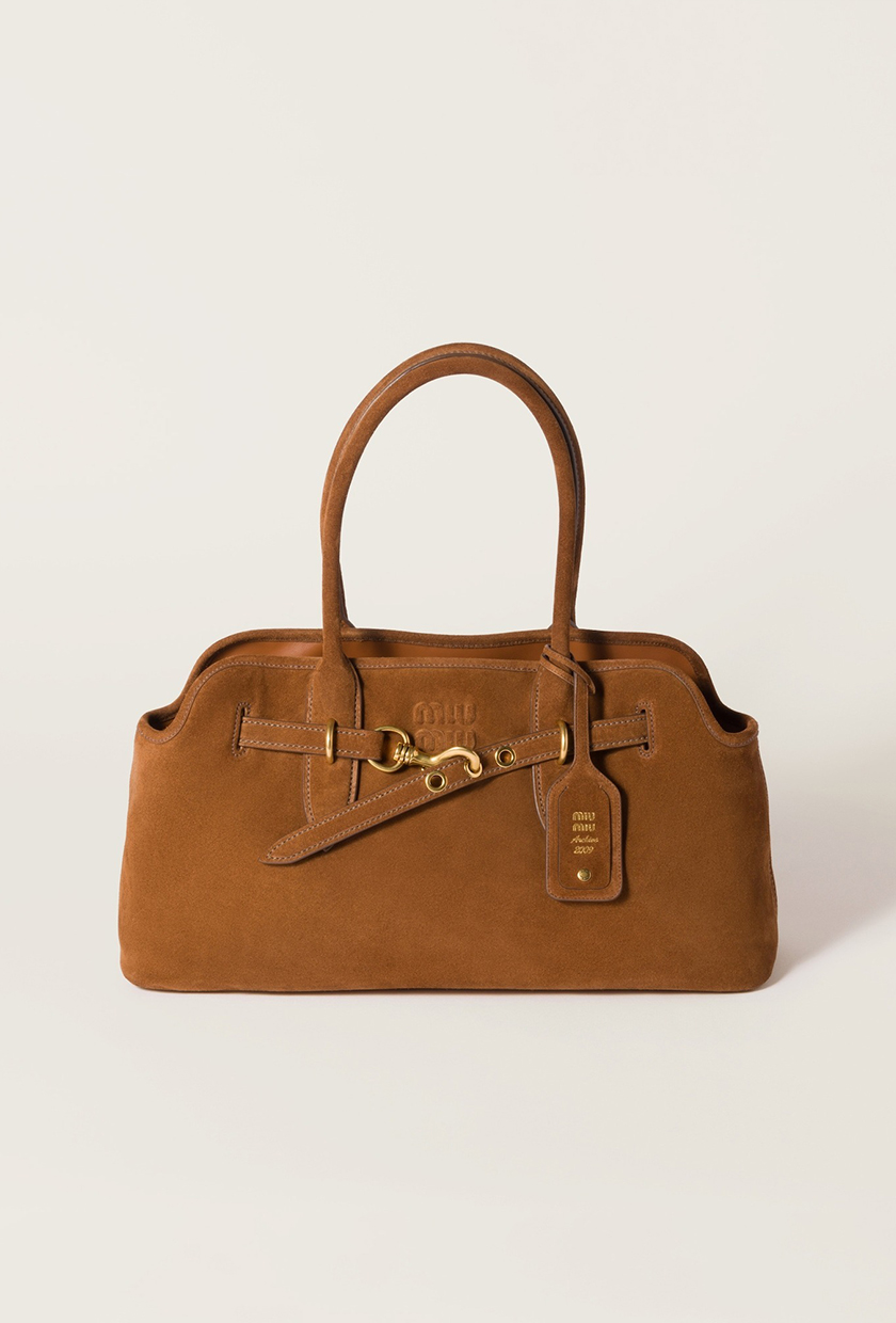 Miu Miu, Aventure Suede Bag