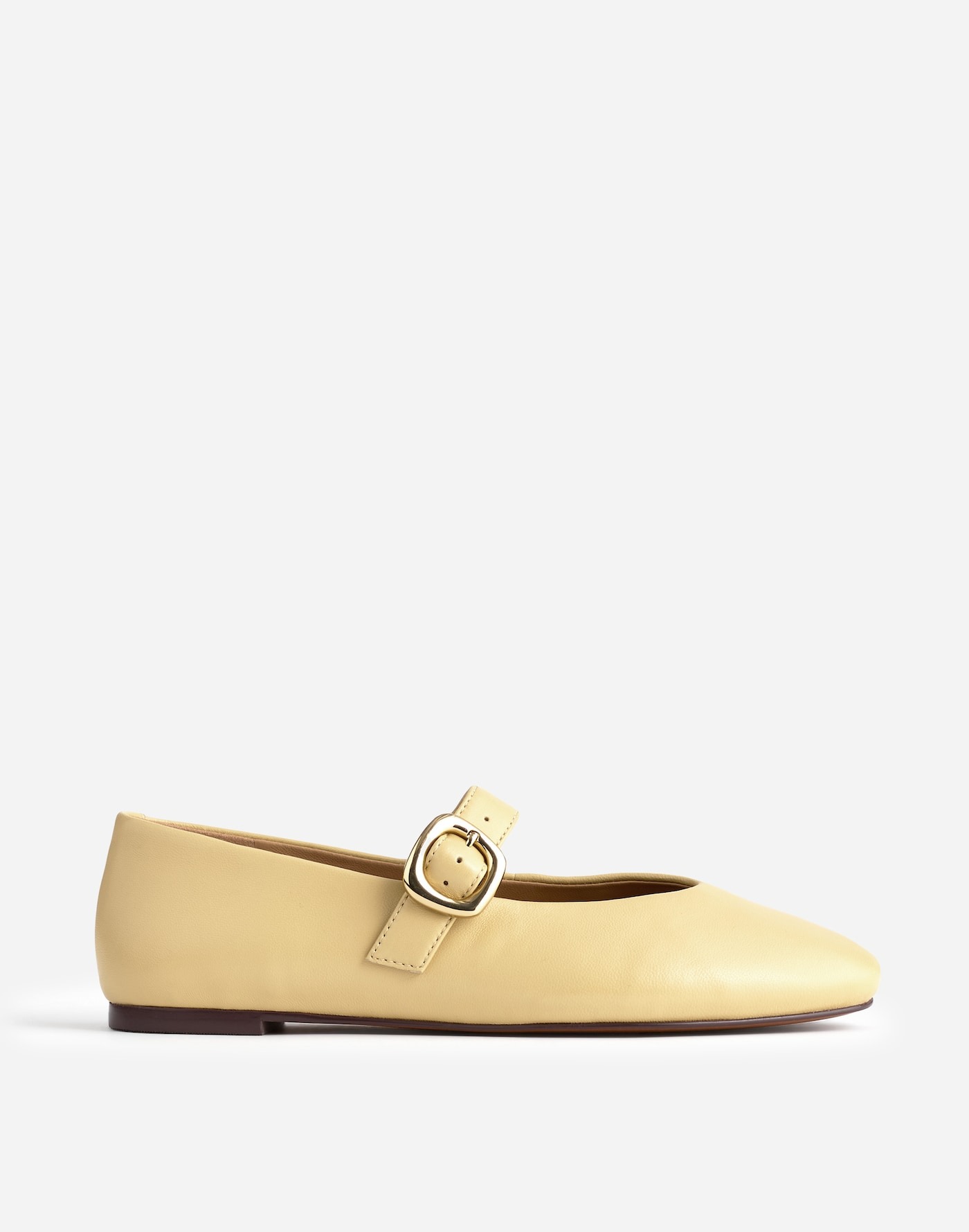 Madewell, The Remy Mary Jane Flats in Yellow Clap