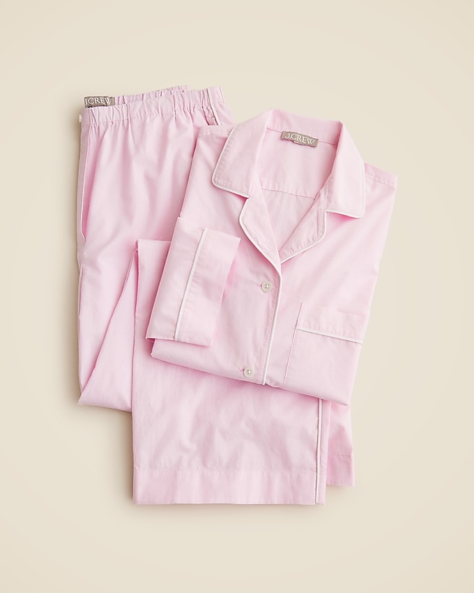 Classic Pajama Pant Set in End-On-End Cotton