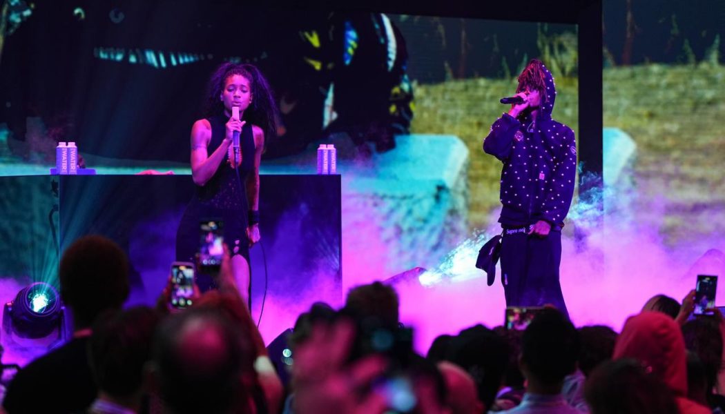 Jaden & Willow Smith Celebrate The Ultra Experience Unfolding At Samsung Upacked Night