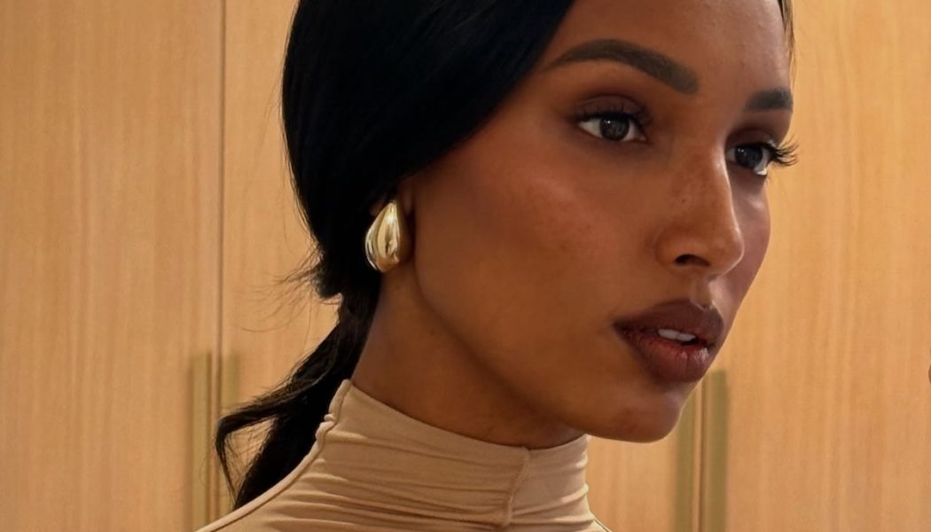 Jasmine Tookes Revealed Her Lip Combo on IG—This Scandi-Girl Lip Liner Is Key