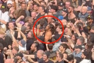 Jason Momoa Starts a Circle Pit During Pantera's Set at Black Sabbath Farewell Concert