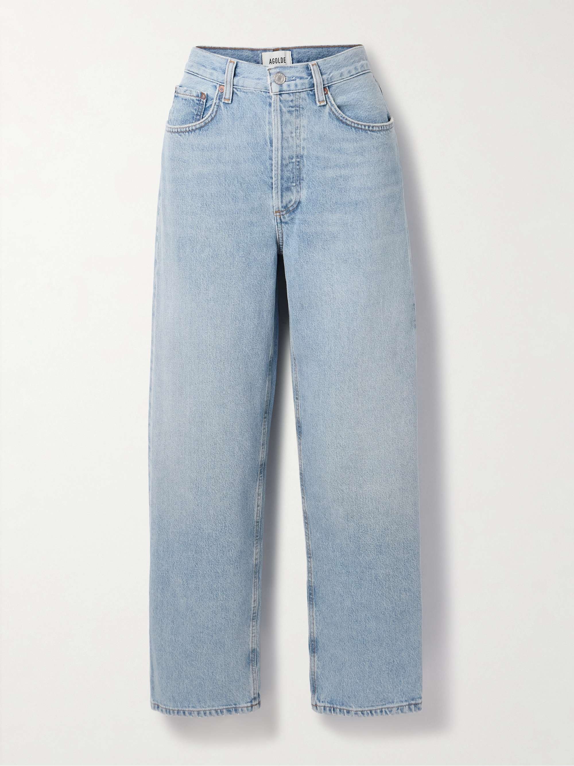 Henson Mid-Rise Straight-Leg Jeans