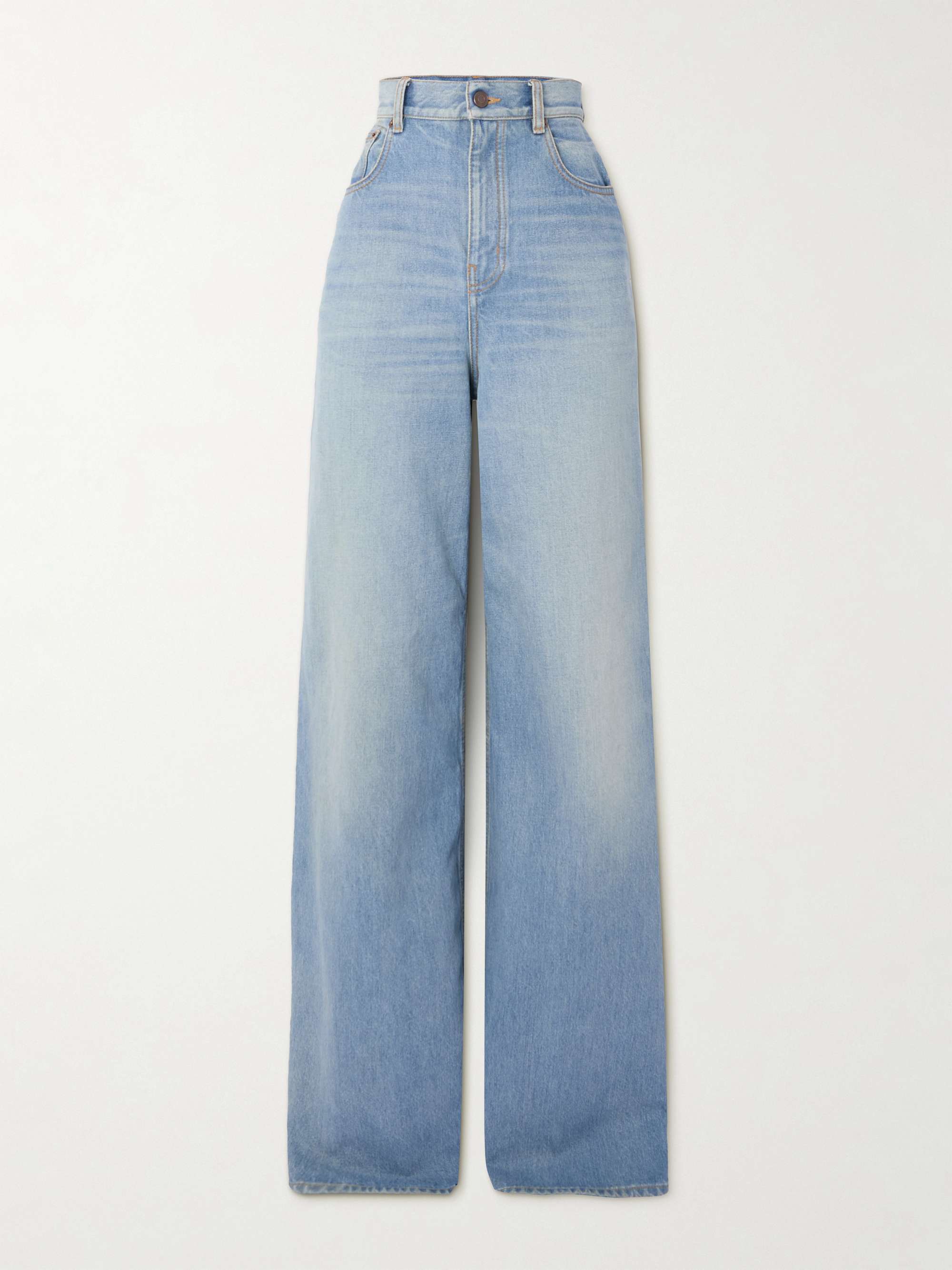 High-Rise Wide-Leg Jeans