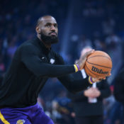LeBron James Exercises $52.6M Option With Lakers